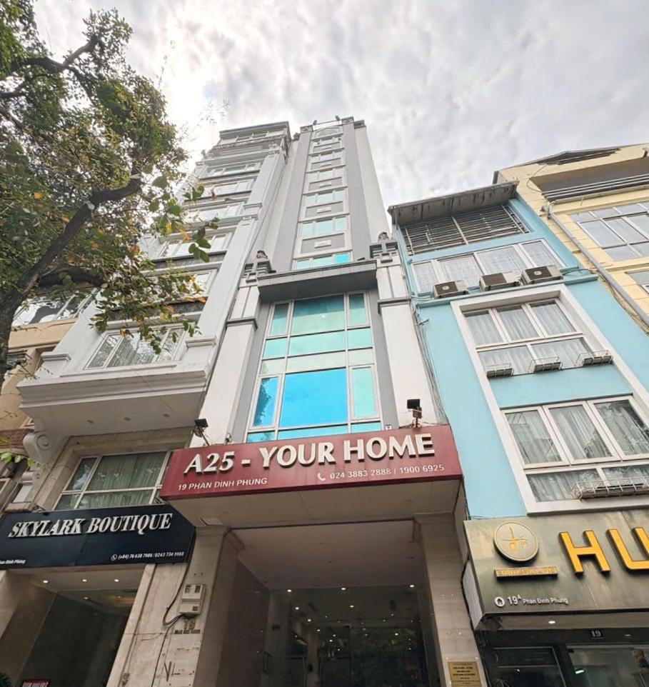 A25 Hotel - 19 Phan Dinh Phung Hanoj Exteriér fotografie